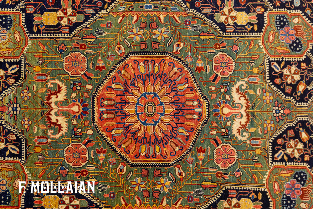 Persian Saruk Farahan Antique Rug n°:58122537